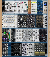 My unbleached Eurorack