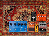 My bridgeless Pedalboard