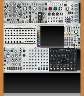 My tweedy Eurorack