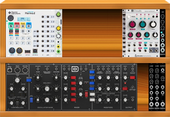 My incurved Eurorack