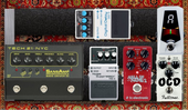My scrimpy Pedalboard