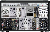 phorm : romp . fork_8 | intellijel 7u case | processing focused, for use with external gear (0-Coast, Elektron Analog 4, Analog Heat, Digitakt)