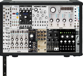 My traveling eurorack (no synthrotek PS)