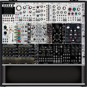 Moog 104hp x 3 rack