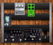 My amuck Pedalboard