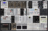 My distressed Eurorack (copied from SoLow)