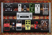 My backstabbing Pedalboard