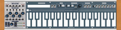 Sputnik mixer + touch plate keyboard (dans boitier 104 HP) (copied from cds)