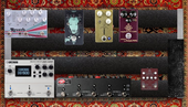My unshrived Pedalboard