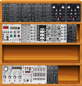 My sheltered Eurorack