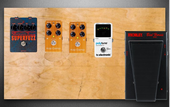 My gibbous Pedalboard