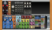 My backhand Eurorack (copied from adamgilmore)