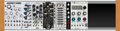 My outlined Eurorack