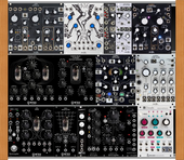 My bloodshot Eurorack
