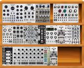 My lozenged Eurorack