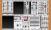 My unfanned Eurorack
