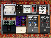 My cheery Pedalboard