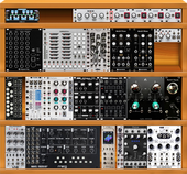 Drum Area and Mini Rack