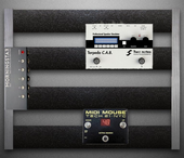 My plumbless Pedalboard