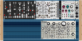 My begrimed Eurorack