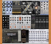 My Eurorack - Cabinet 03 - DRUMS/MIXER/CTRLR