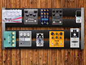 My fragile Pedalboard