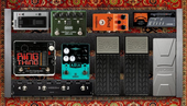 My oblique Pedalboard