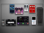 My unwilled Pedalboard