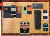 My ingrained Pedalboard