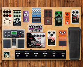 My lunate Pedalboard