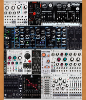 My fringeless Eurorack