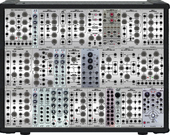 My bleached Eurorack