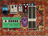 My unskinned Pedalboard