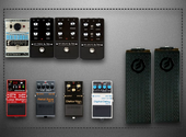 My barefaced Pedalboard
