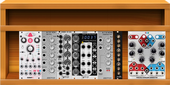 My bustled Eurorack