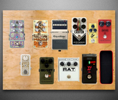 My bodied Pedalboard