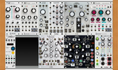 My glowing Eurorack