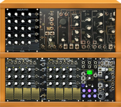 My moonlit Eurorack