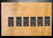 My caboshed Pedalboard