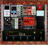 My kutcha Pedalboard