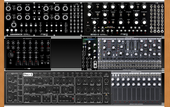 My backstage Eurorack