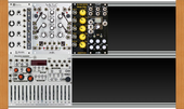 My weighted Eurorack