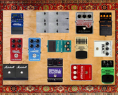 My wacky Pedalboard