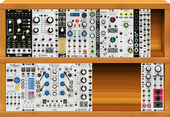 My flaming Eurorack