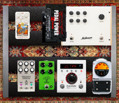 My sublimed Pedalboard