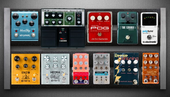 My sequined Pedalboard