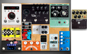 My reddish Pedalboard