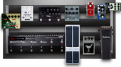 My sanguine Pedalboard
