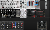 My clockwise Eurorack