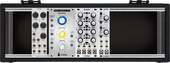 My bleached Eurorack
